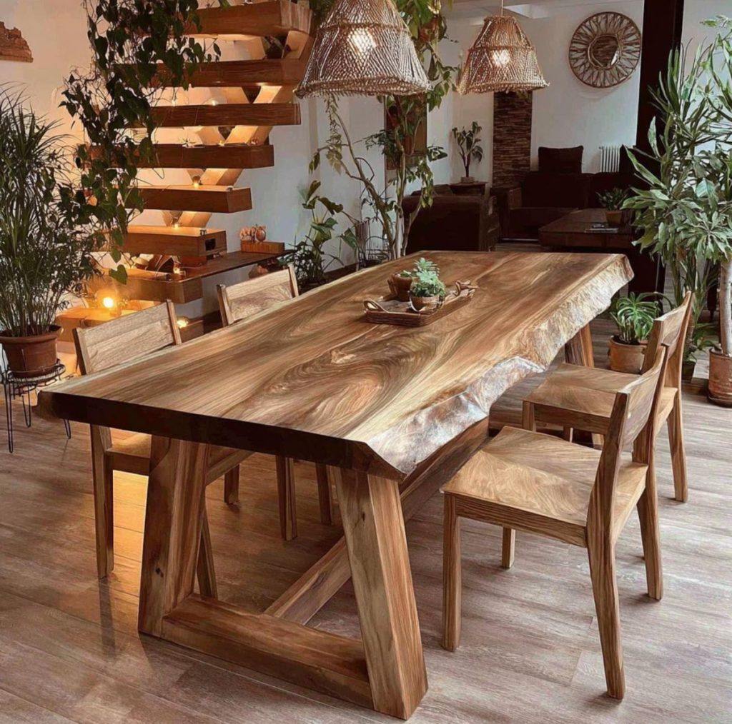 basilica dining table custom teak indoor furniture manufacture