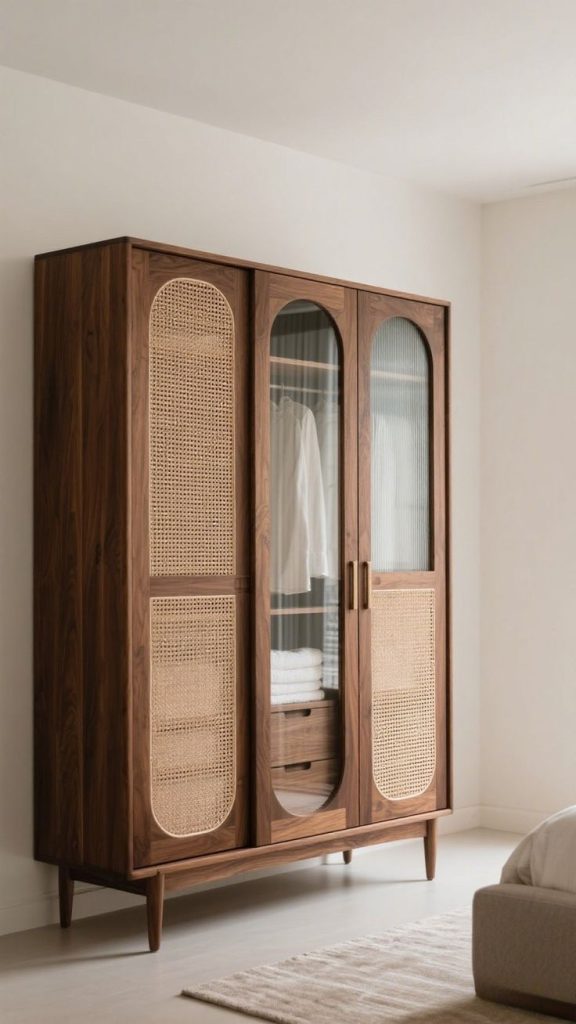 rattanslider wardrobe