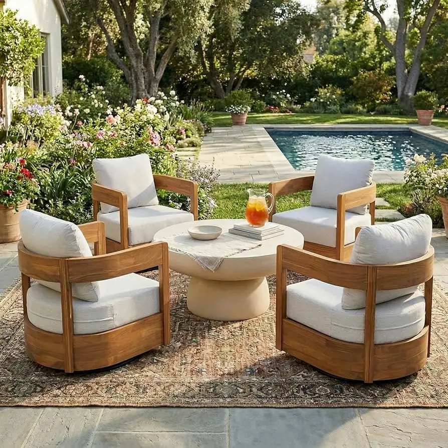 teak garden furniture outdoor
