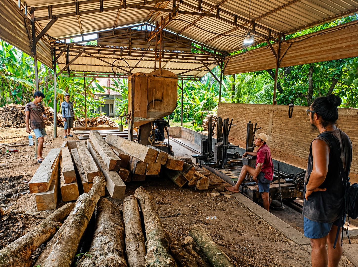 Proses Pembuatan Pola Mal Desain Furniture