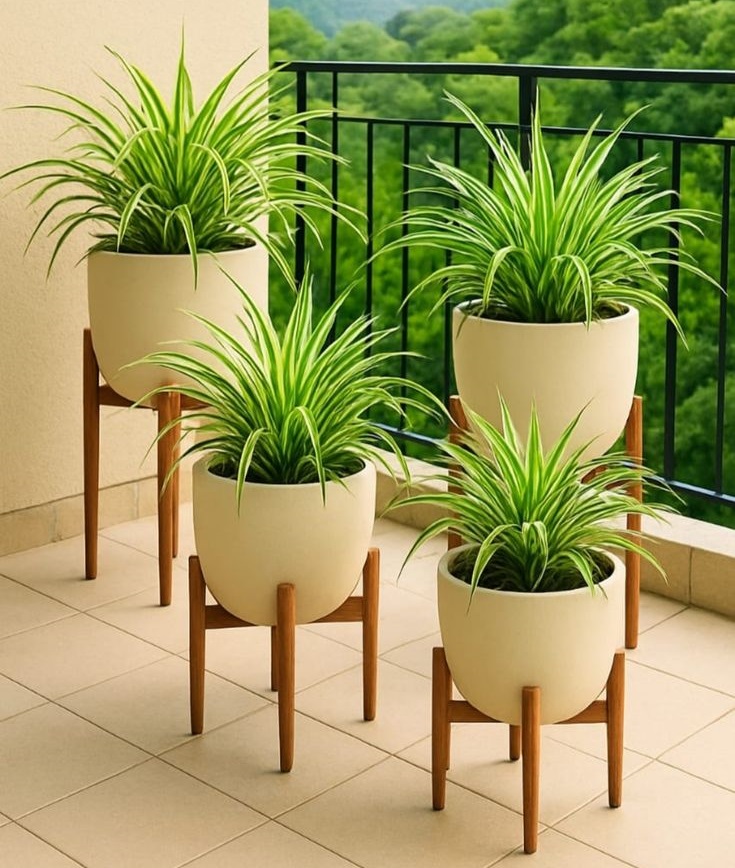 Simple Plants Stand Dudukan Pot Kayu Jati Minimalis - Jagad Kayu