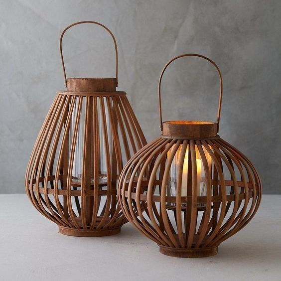 Wood Lanterns Lentera Jati Detail Rangka
