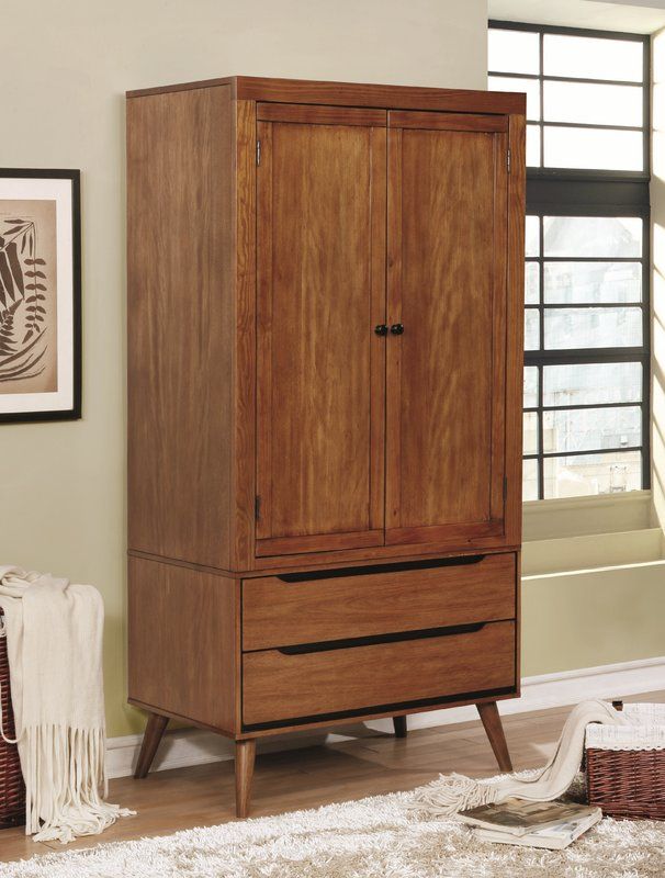 Lemari Pakaian Modern Kayu Solid - Mercury Wardrobe