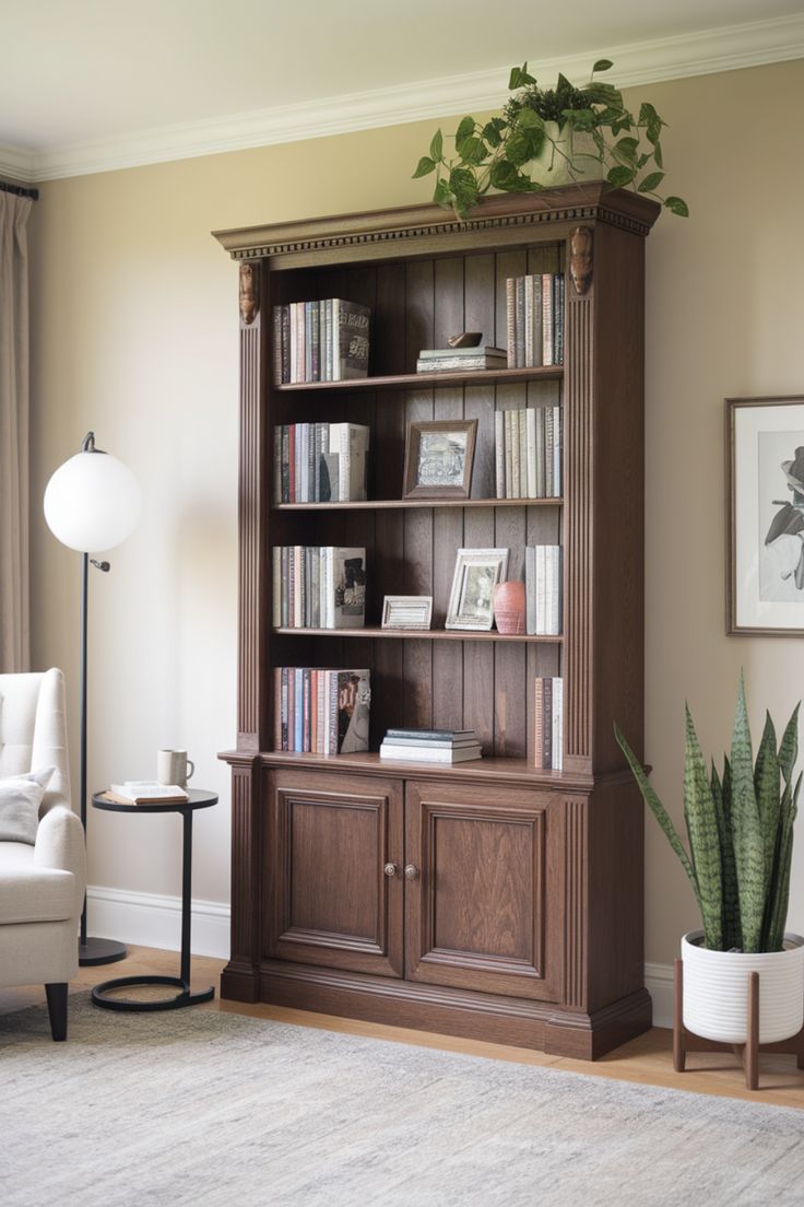 Lemari Jati Desain Unik - Potterbook Wardrobe
