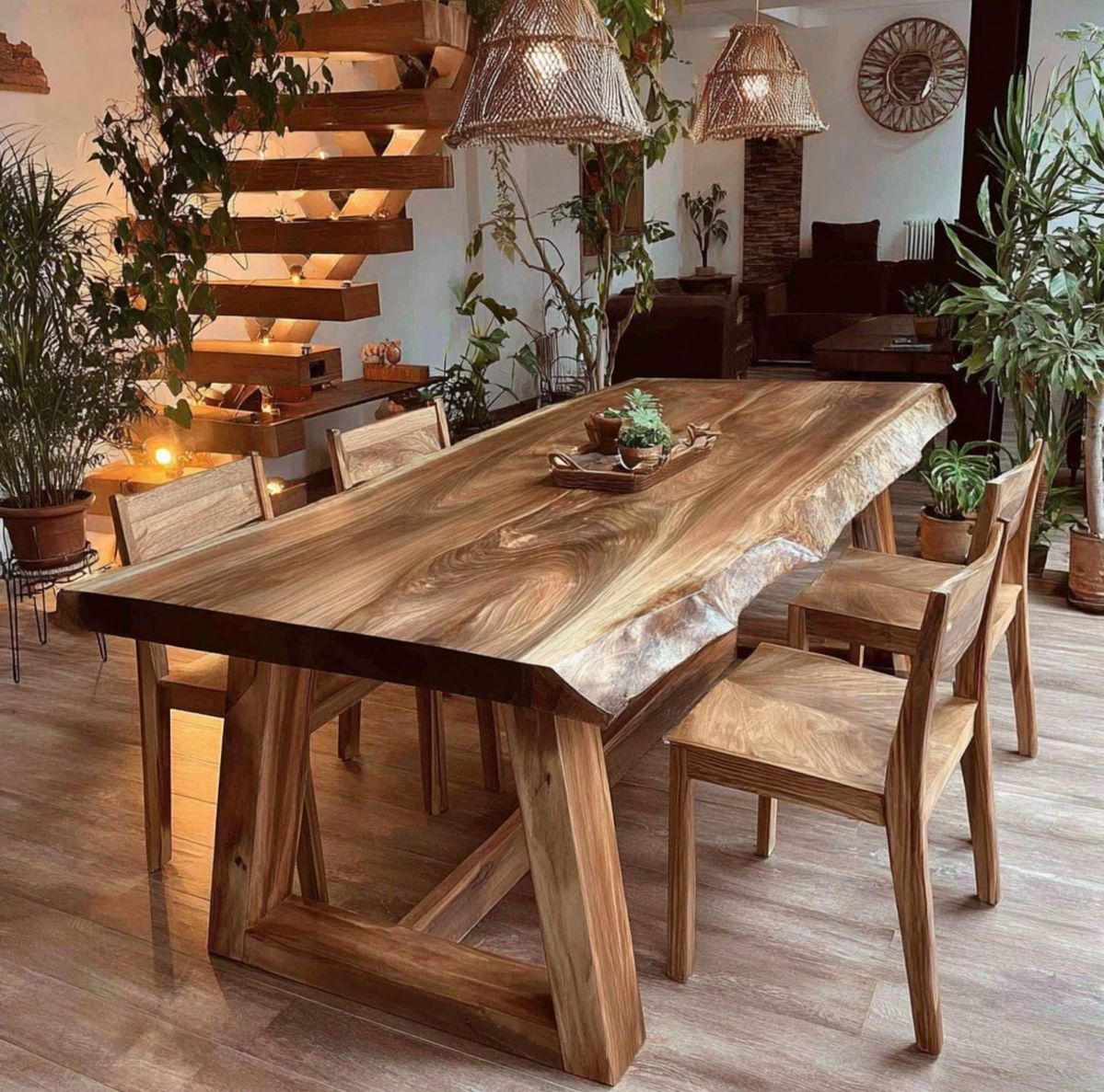 Meja Makan Mewah Klasik - Basilica Dining Table