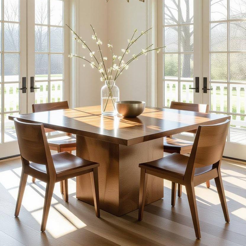 Meja Makan Rustic - Cotage Dining Table