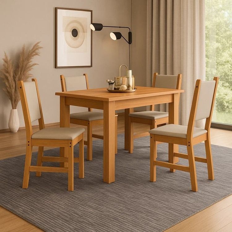 Meja Makan Scandinavian - Summer Dining Table