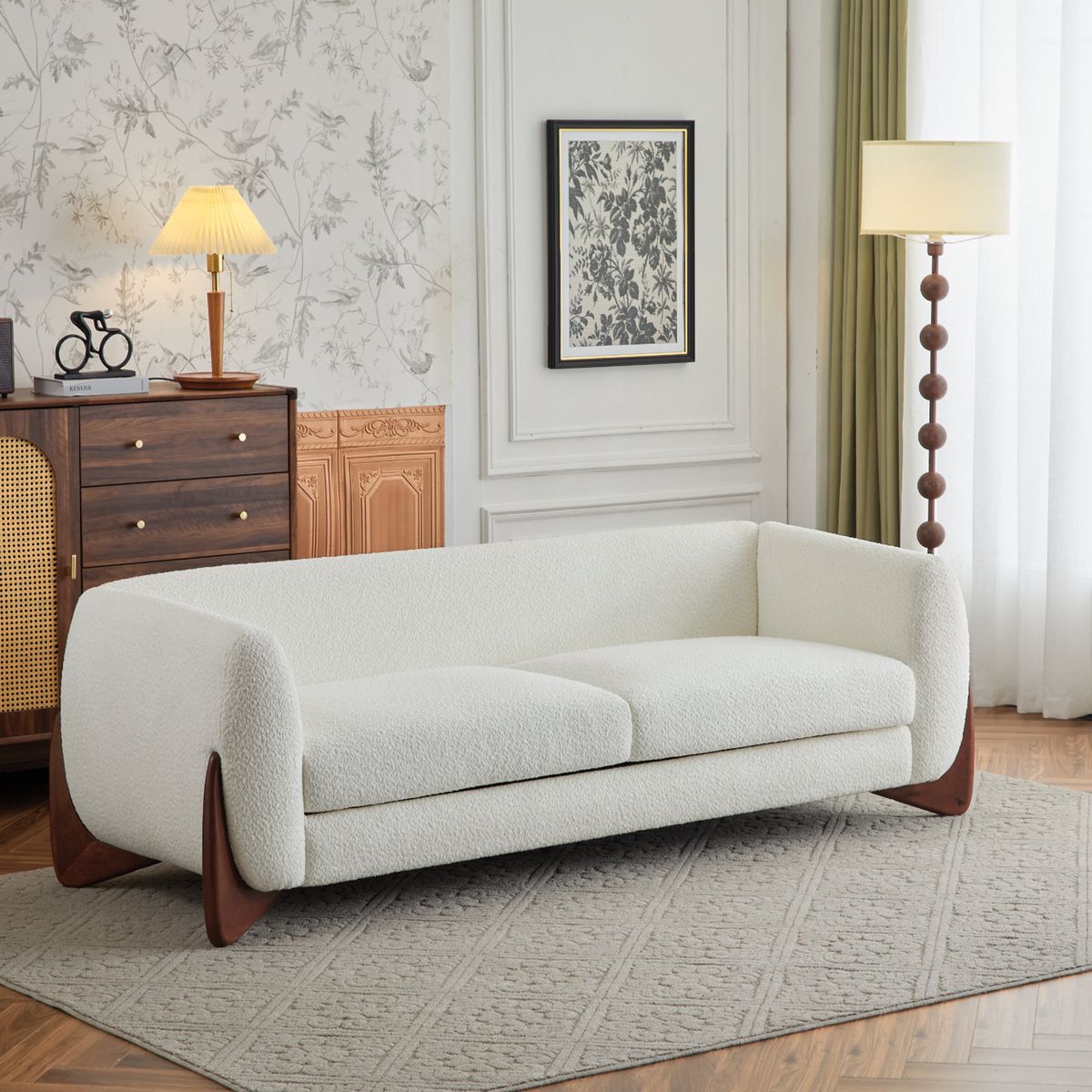 Sofa Kontemporer Boucle - Trenggana Sofa
