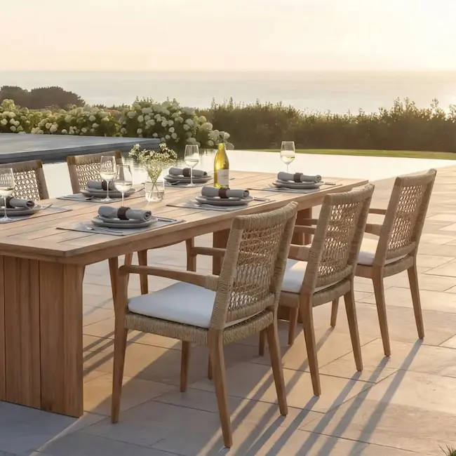 Teak Garden Outdoor Furniture Manufacturer Jati Tahan Cuaca