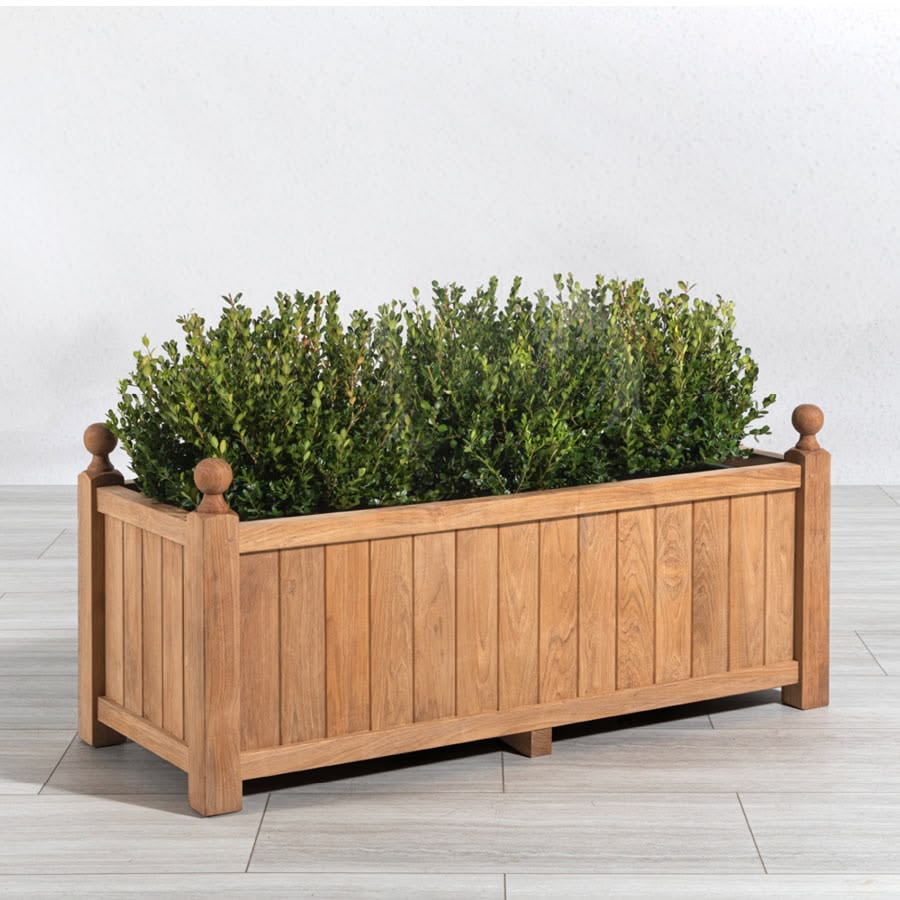 Teak Planter Side