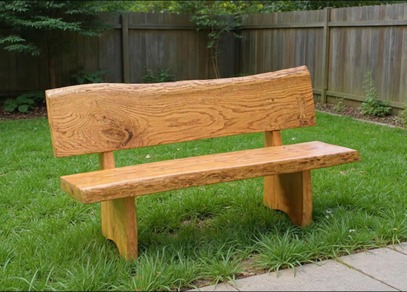 Bangku Live EDGE teak bench jepara furniture