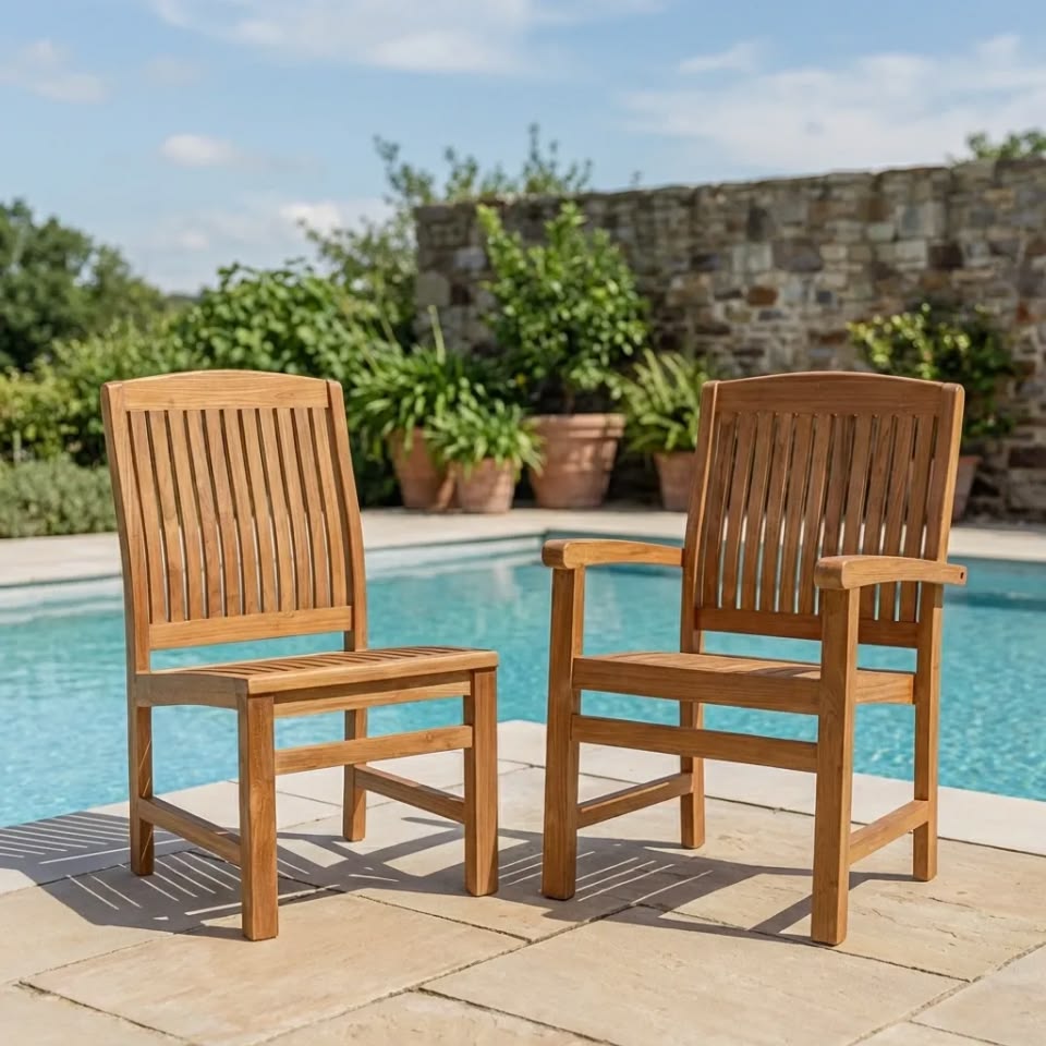 Duplak Teak Dining Chair