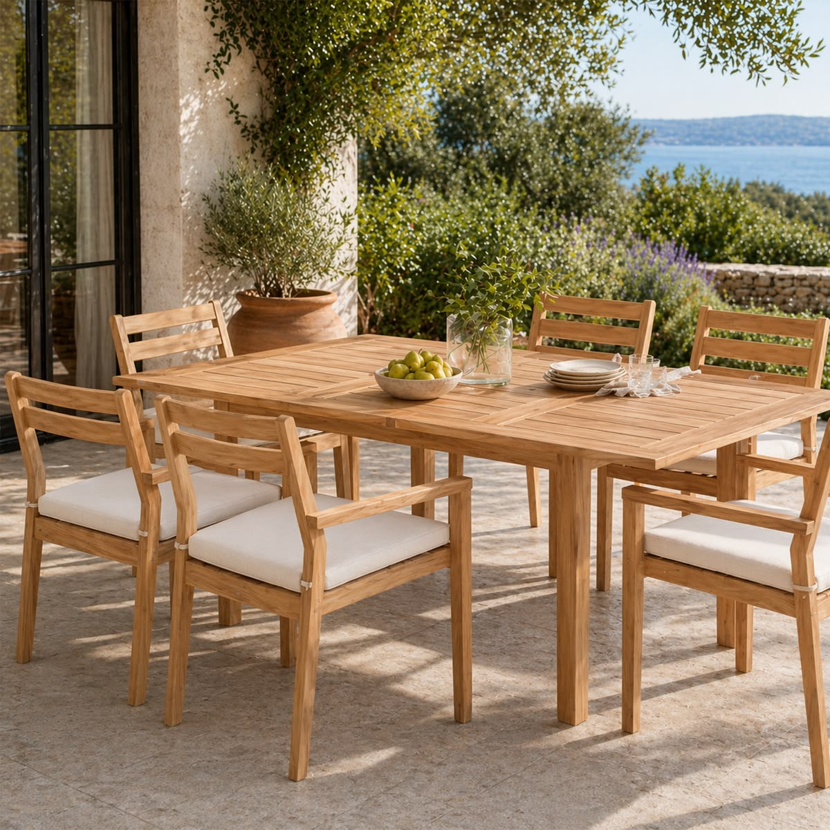 Debro Minimalist Garden Table