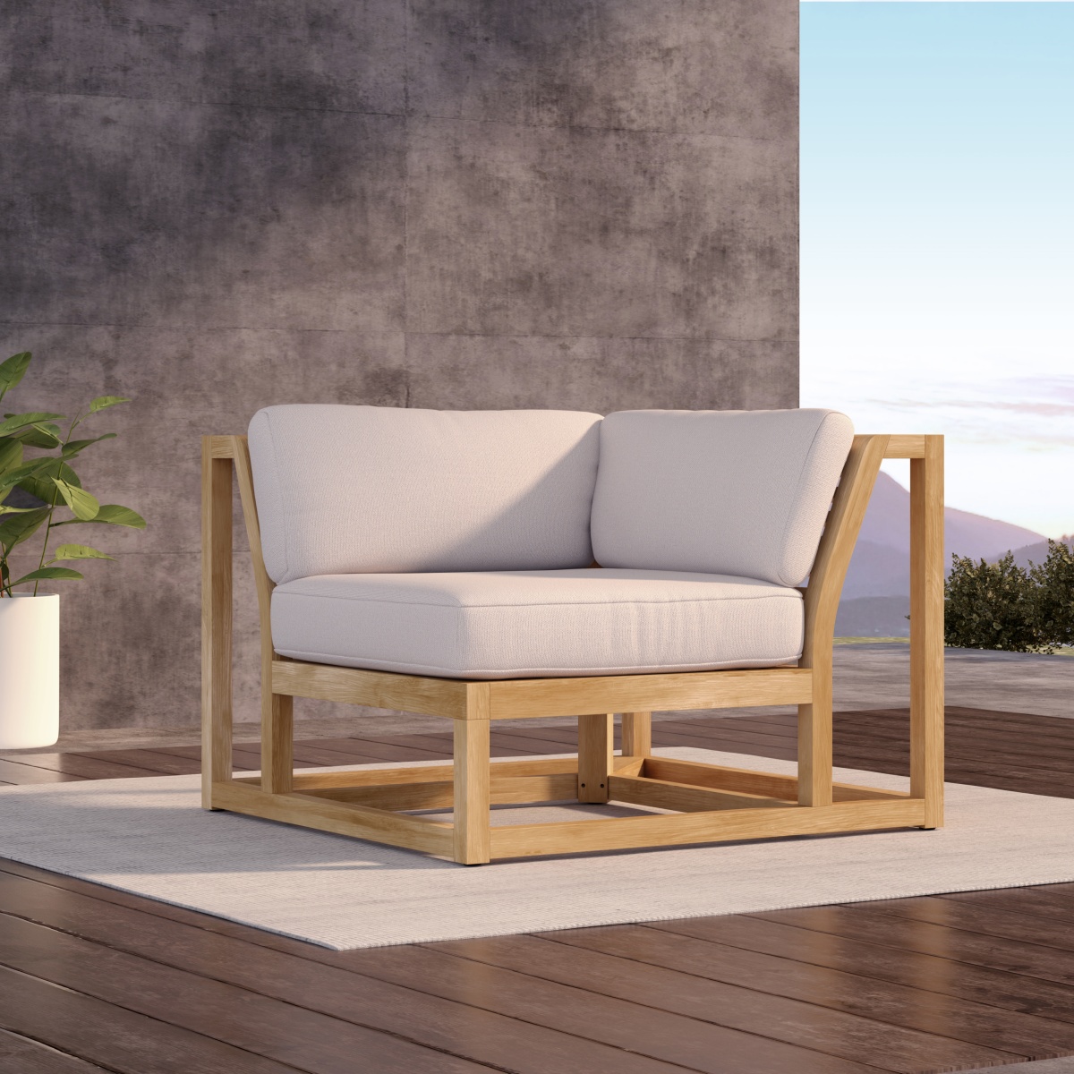 Dejava Set Deep Corner Chair Connection
