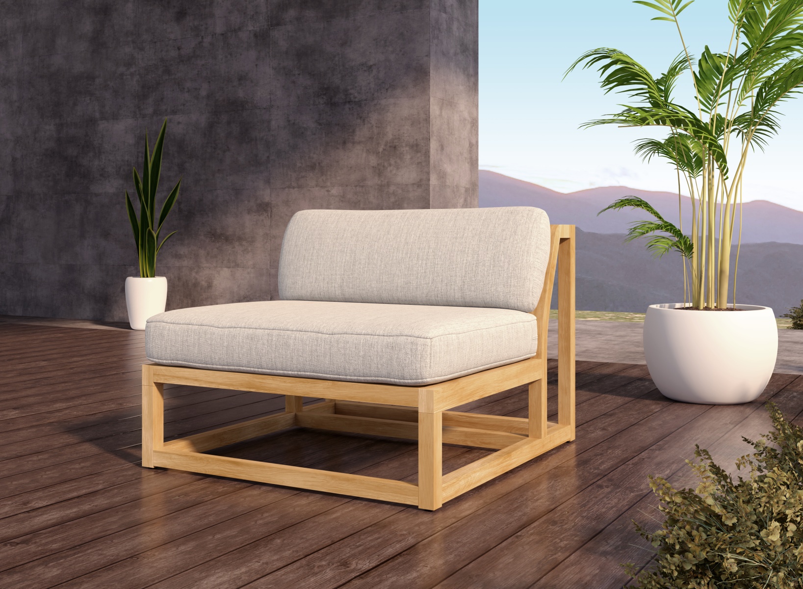 Dejava Set Mid-Section Slipper Chair