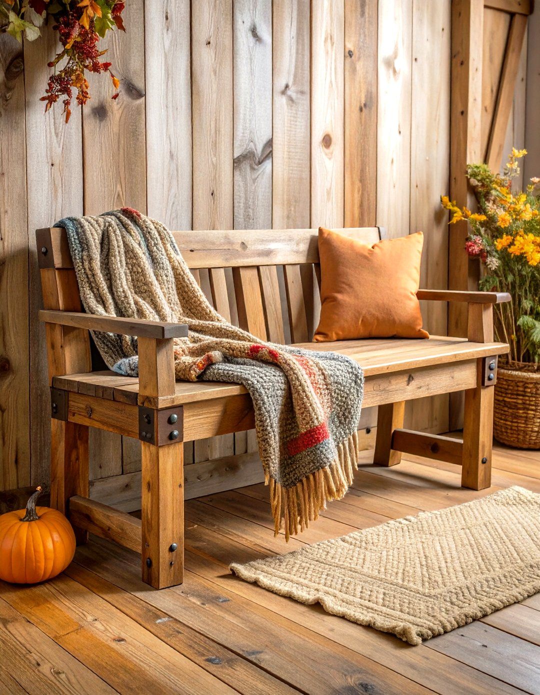 Octobench Bangku Jati Modern Rustic