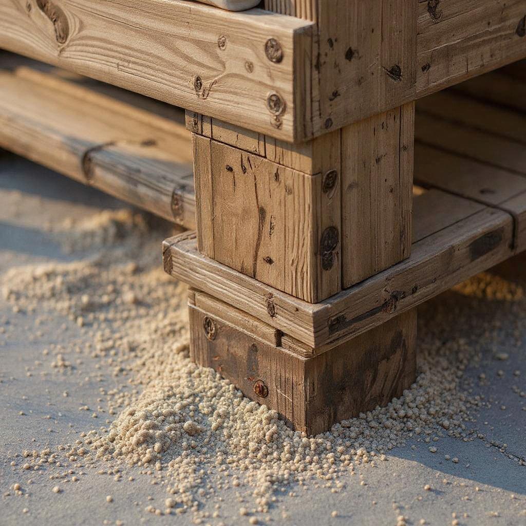 Detail Tekstur Kayu Palet