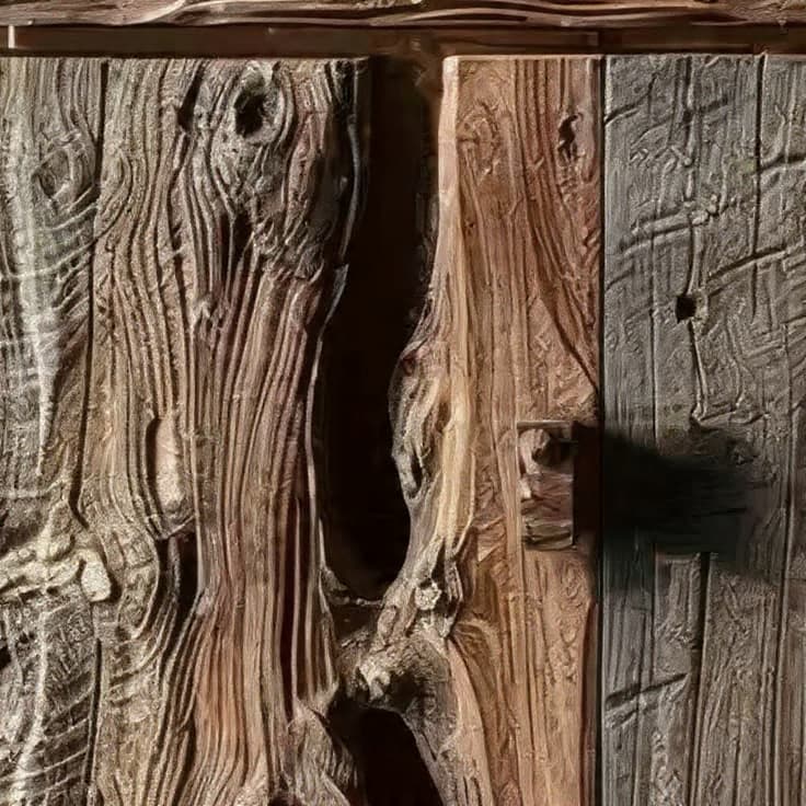 Detail Tekstur Kayu Ohara