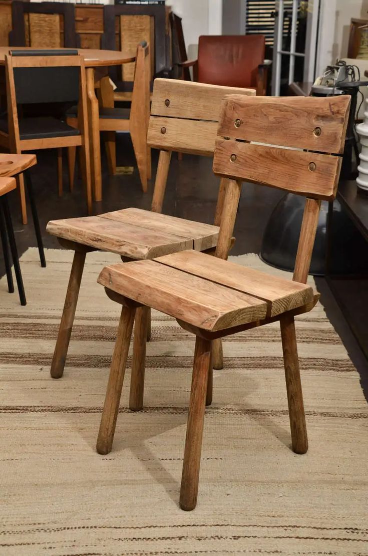 Kursi Jati Rustic