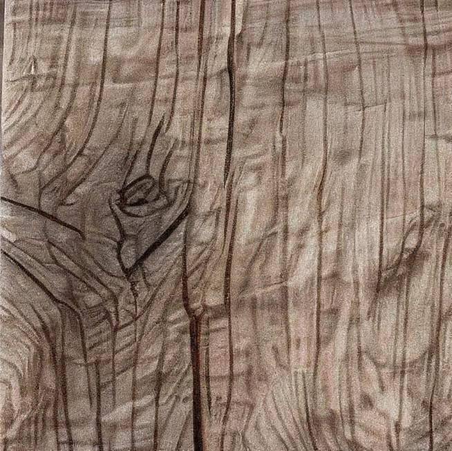 Detail Serat Kayu Kursi